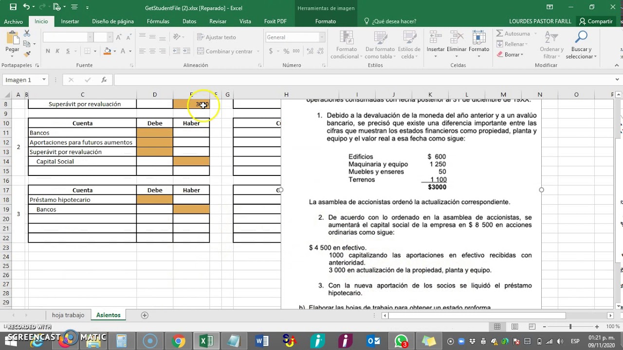 Estados financieros proforma - YouTube
