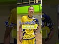 【バスケ】バレー選手がダンクに挑戦したら… #レバンガ北海道 #北海道イエロースターズ
