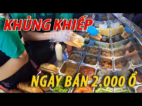 Phát hiện tiệm BÁNH MÌ KẸP THỊT MÁY LẠNH ngày khai trương BÁN 2.000 Ổ – Bánh mì PEW PEW gần sân bay