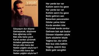 Yaşar - Her Yerde Kar Var (Lyrics Karaoke) Resimi