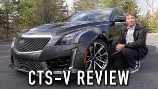 2016 Cadillac CTS-V: Start Up, Test Drive &amp; In Depth Review