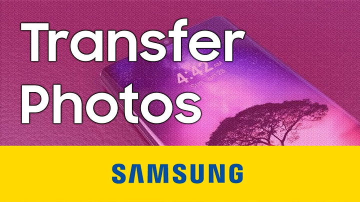 How to transfer photos from samsung galaxy s8 to computer