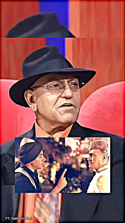 Amrish Puri Ji Ne Thappad Maar Deya😡😢 Sunny Deol 😤 #govinda #kadarkhan #viral #shorts #trending