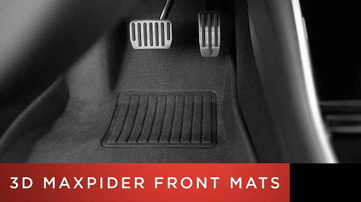 Tesla Model 3 Quick Video | 3D maxPIDER Kagu Floor Mat Installation