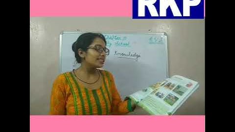 Grade 1 EVS - Ch 10 My School ( Part 2)- Video No 8 by Ms Bhawna
