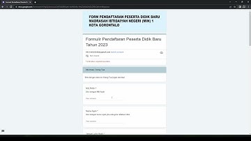 TUTORIAL PENGISIAN PPDB 2023/2024
