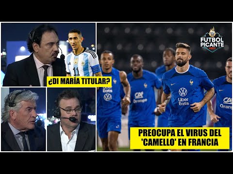 ARGENTINA vs FRANCIA. Scaloni recupera a Di María. Deschamps, con VARIAS BAJAS | Futbol Picante