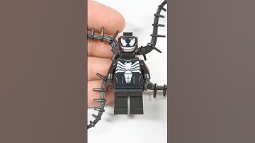 How to build Venom #lego #spiderman #venom #spiderverse #acrossthespiderverse #shorts #moccentral