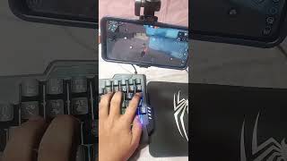 Free Fire keyboard mouse Glow Macro Gameplay #ggmousepro2 #handcam #freefire