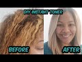 INSTANT DIY TONER AT HOME | How to tone brassy hair in the shower with manic panic