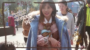 [Vietsub] Hậu Trường 《Xin Hãy Ban Cho Tôi Một Đôi Cánh》 Cúc Tịnh Y Ôm Bé Cún