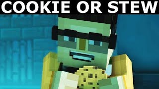 Cookie Or Mushroom Stew For Radar - Minecraft: Story Mode Season 2 Episode 3: Jailhouse Block
