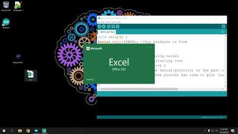 How to use the Arduino Excel Plotter (part 3 of the Arduino Excel Plotter videos)