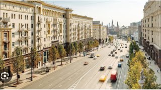 картинка: Тверская, Ямская, Белорусский вокзал. В прямом эфире 10000 шагов по узнаваемым местам