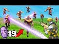 KILLING THANOS 19 TIMES in Fortnite Battle Royale