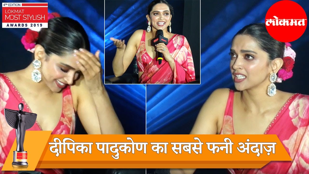 Deepika Padukone's funniest Tounge Twister Game at  Lokmat Most Stylish Awards 2019
