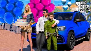 картинка: ОТЕЦ И СЫН В GTA 5 - УЗНАЛИ ПОЛ РЕБЕНКА! СЫН ВЕРНУЛСЯ ИЗ АРМИИ! УСТРОИЛИ ГЕНДЕР-ПАТИ! 🌊ВОТЕР