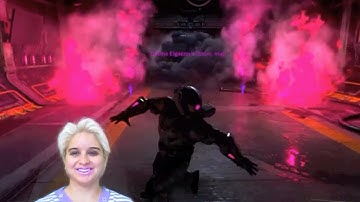 A video of Davina Elgazzar playing the Snapmap mode in the game Doom!