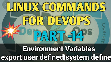 environment variables in linux|how to set environment variables in linux systems2020|