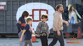 Ben Affleck & JLo Take Blended Family Christmas Tree Shopping