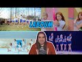 My 1st time hearing LABOUM! Reacting to &quot;Fresh Adventure, Hwi Hwi, Shooting Love &amp; Between Us&quot; MVs!