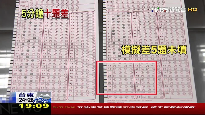 ​先填題後畫卡！　半數以上學生「答題求謹慎」 - 天天要聞