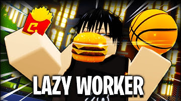 NEW Lazy Worker Style Showcase! 🍟| Basketball Zero