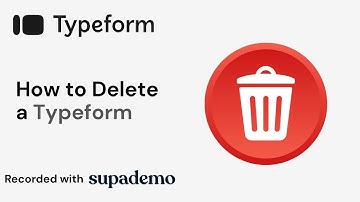 How to Delete a Typeform