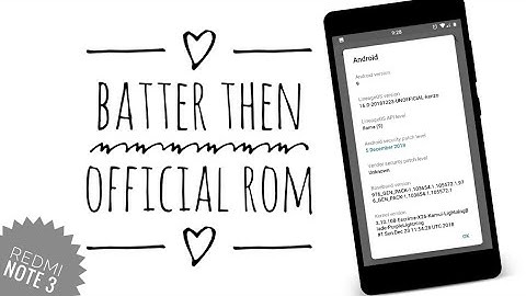 Install LINEAGE OS 16 Pie On Redmi Note 3