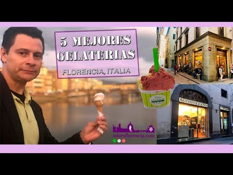 Video: Las mejores heladerías de Florencia, Italia