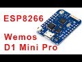 ESP8266 и Ардуино. Wemos D1 Mini Pro