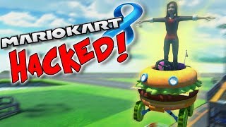 HACKING Mario Kart 8! Mario Kart Funny Moments Montage 19!!