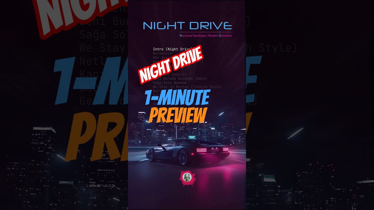 Night Drive 1-Minute Album Preview #shorts