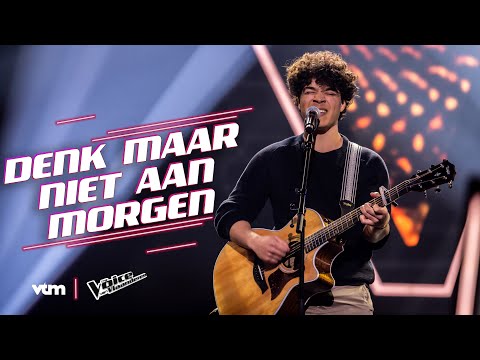 Robbe - 'Denk Maar Niet Aan Morgen' | The Blind Auditions | The Voice Van Vlaanderen | Vtm