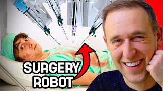 SURGEON reacts: homemade surgery robot by Michael Reeves!