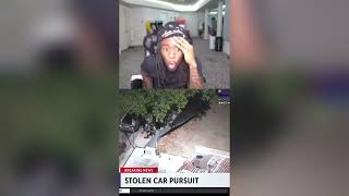 Part 2 | Kai Cenat Reacts To High Speed Suspect Getting Caught  😱