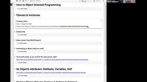 Intro to Object-Oriented Programming - Data Science M1S06 [2019-03-27]
