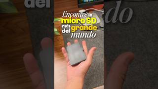 La micro SD MÁS GRANDE del mundo #AliExpress #Shorts #Apple #macbook