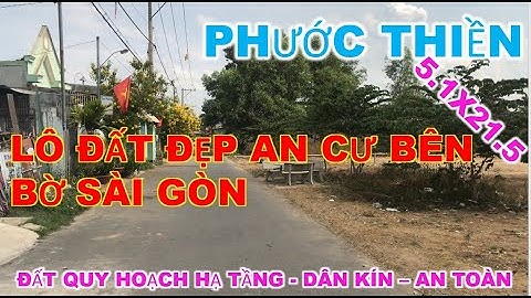 [BÁN] bán lô đất hạ tầng 110m vuông tại xã Phước Thiền  – bất động sản nhơn trạch