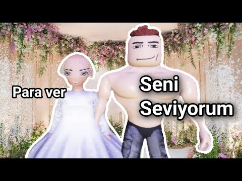 Roblox'da Takipçimle Evlenip Düğün Yaptım....