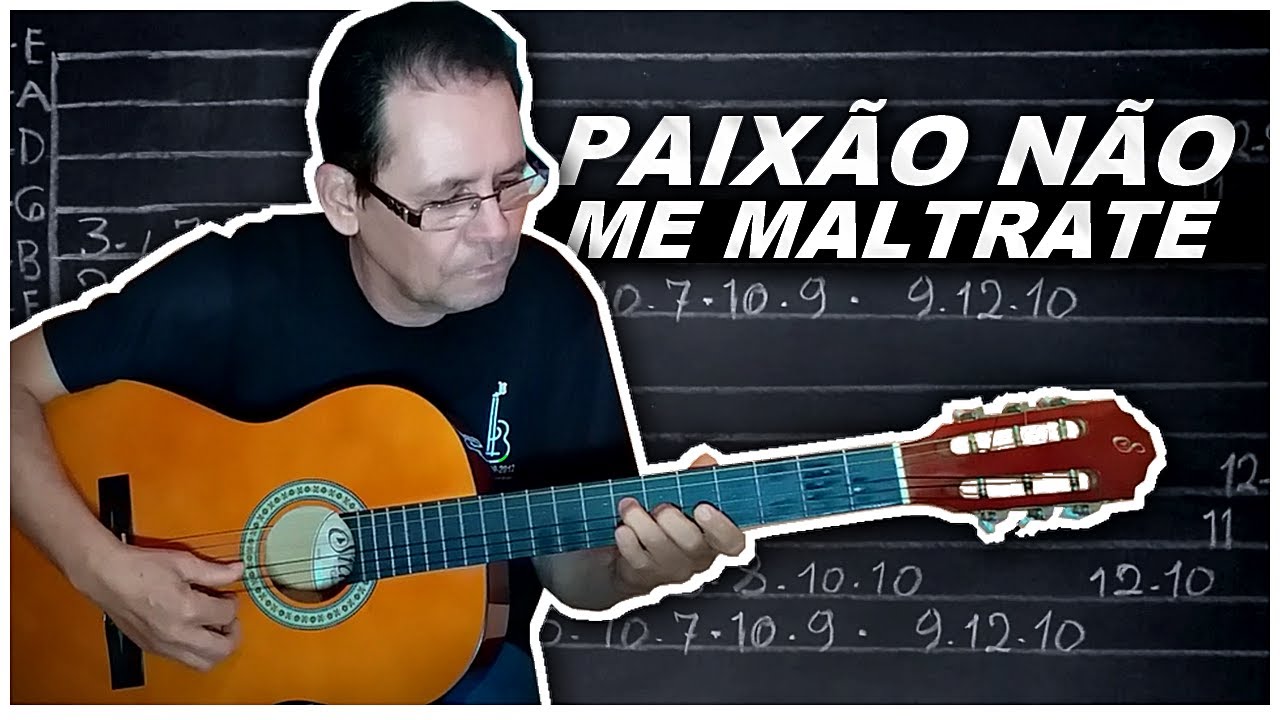 INTRODUÇÃO DA MÚSICA PAIXÃO NÃO ME MALTRATE - Ronaldo Viola & João Carvalho | AULA DE VIOLÃO