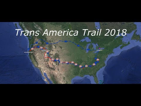 2018 Trans America Trail in 10 Minutes
