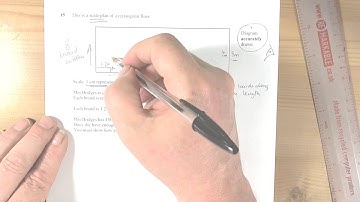 Pearson 2017 GCSE Mathematics Specimen Paper 1F Q15