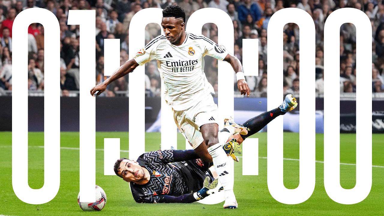 ¡1 HORA del MEJOR FÚTBOL de VINI JR! 🪄