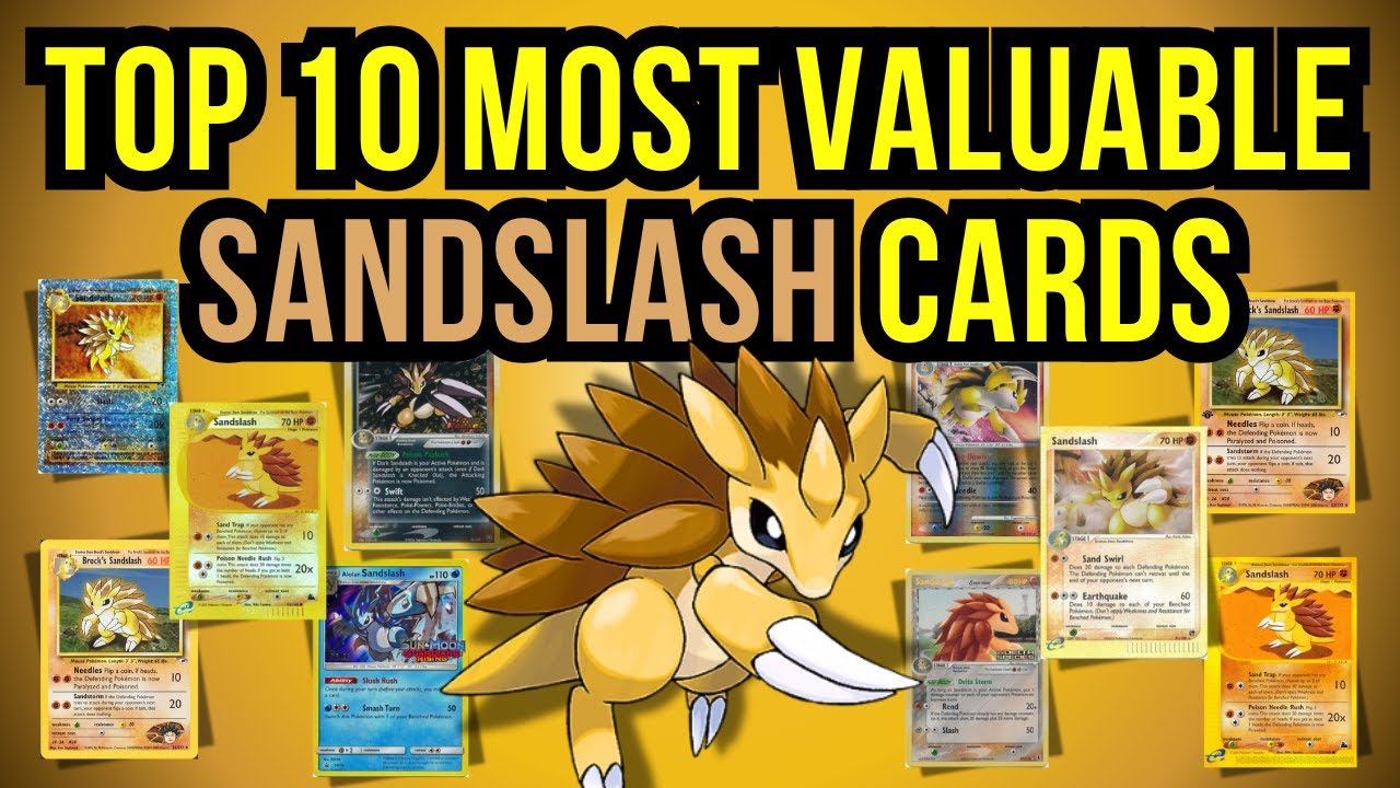 sandslash pokemon card value Alolan - 20/145 - Rare Sandslash (93/144) Top 10 Most Valuable Sandslash