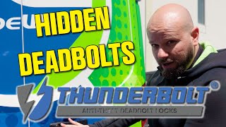 Hidden Deadbolts For Your Work Vehicles  Thunderbolt Antitheft Deadbolt Locks  TradeWraps