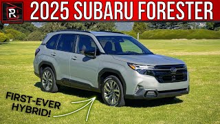 The 2025 Subaru Forester Promises More AWD Capability & Future Electrification