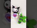 Satisfying Kuromi & Mosquito #shorts #satisfying #kuromi #asmr#clay#sanrio