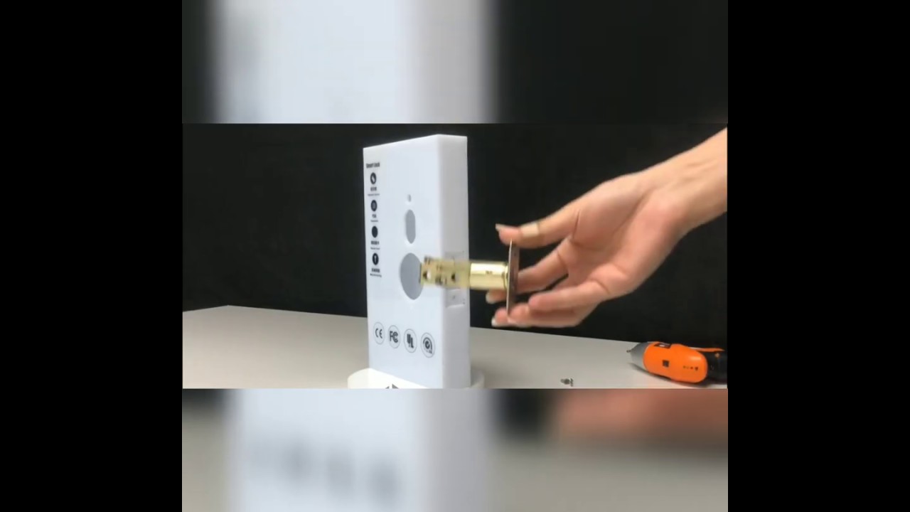 Smart Door Lock Installation YouTube