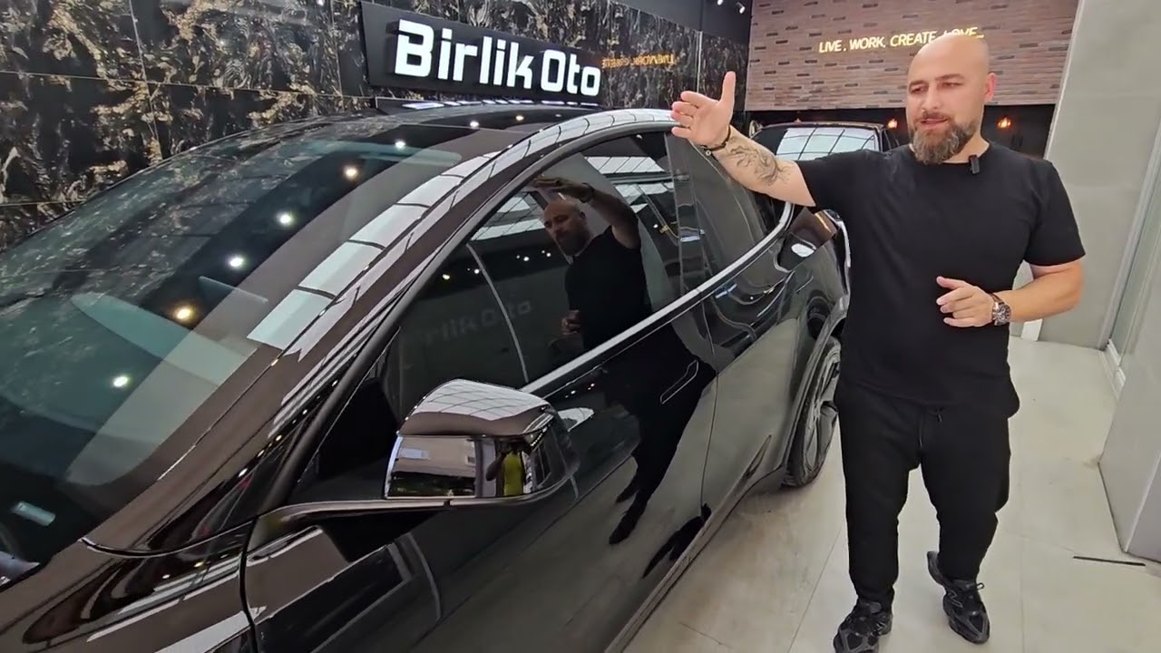 Tesla Model Y Juniper  Stek Boya Koruma Filmi LLumar Cam Filmi